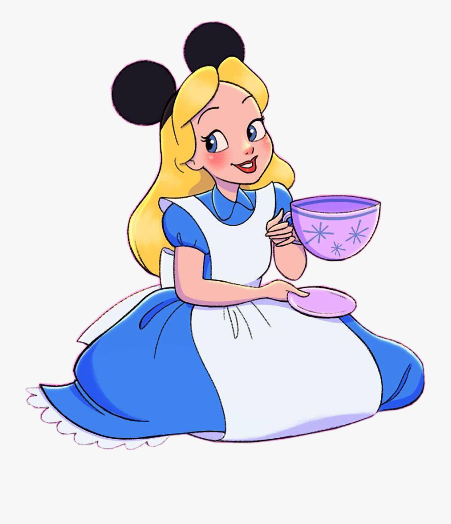 Image Royalty Free Library Aliceinwonderland Mickeyears - Disney Princess Mickey Ears Png, Transparent Clipart