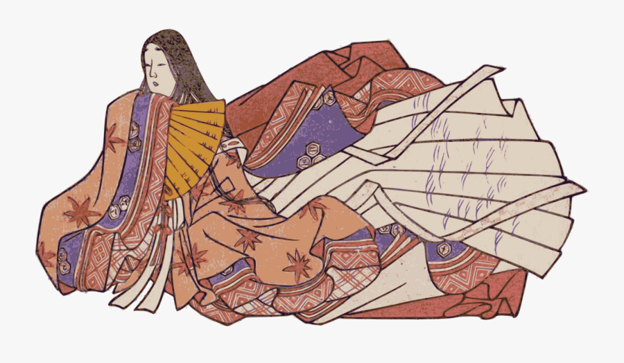 Art,abdomen,muscle - Murasaki Shikibu, Transparent Clipart