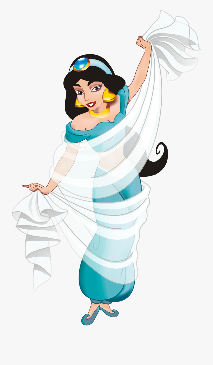 Jasmin Disney, Transparent Clipart