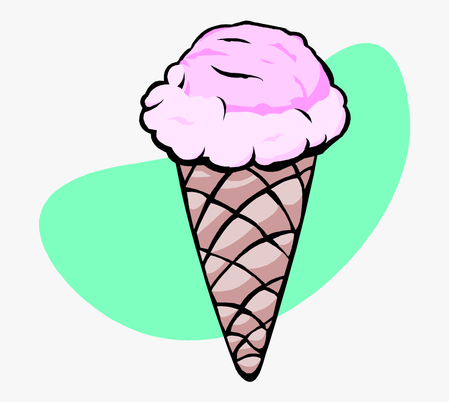 Ice Cream Cone, Transparent Clipart
