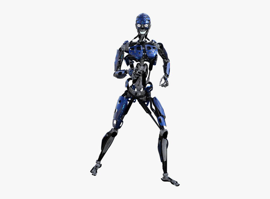 Cyborg Clipart Bionic - Amazon Alexa Robot, Transparent Clipart