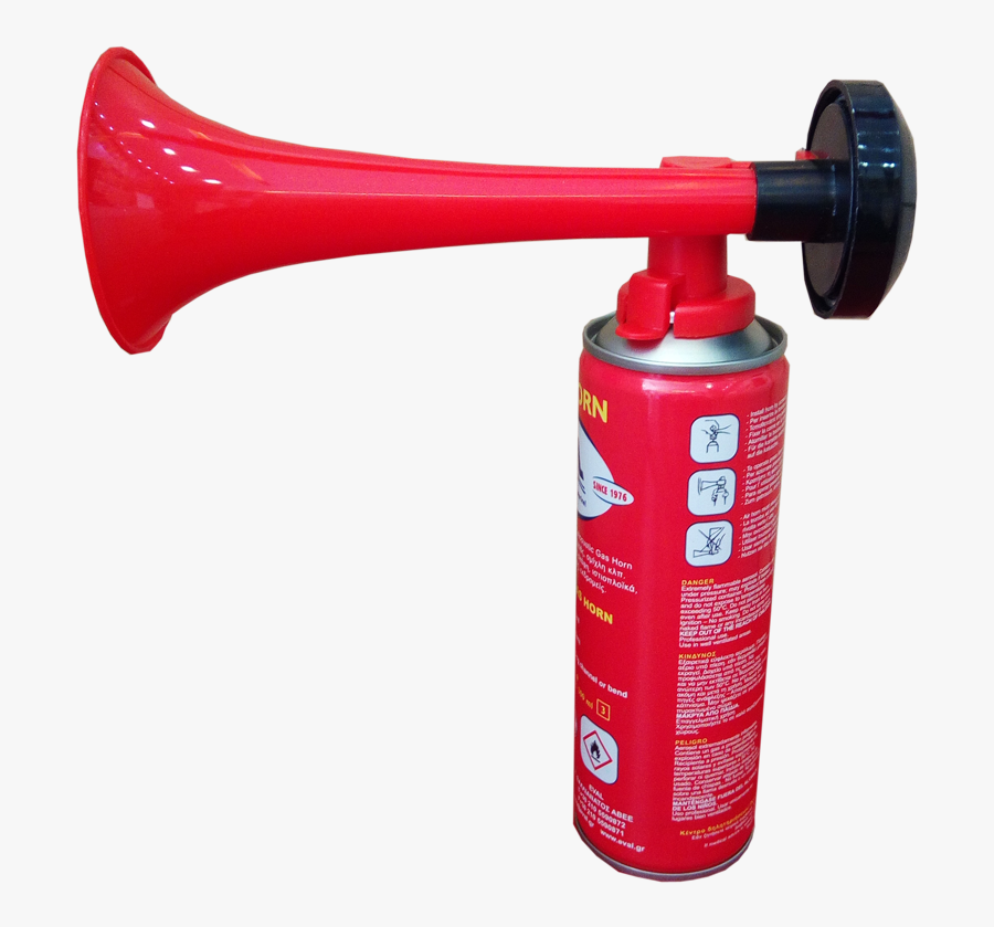 Horn Loudspeaker Air Horn Vehicle Horn Sound Plastic - Κορνα Γηπεδου, Transparent Clipart