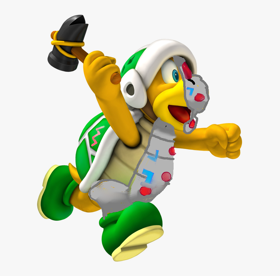 Cyborg Clipart Super Friends - Hammer Bro, Transparent Clipart