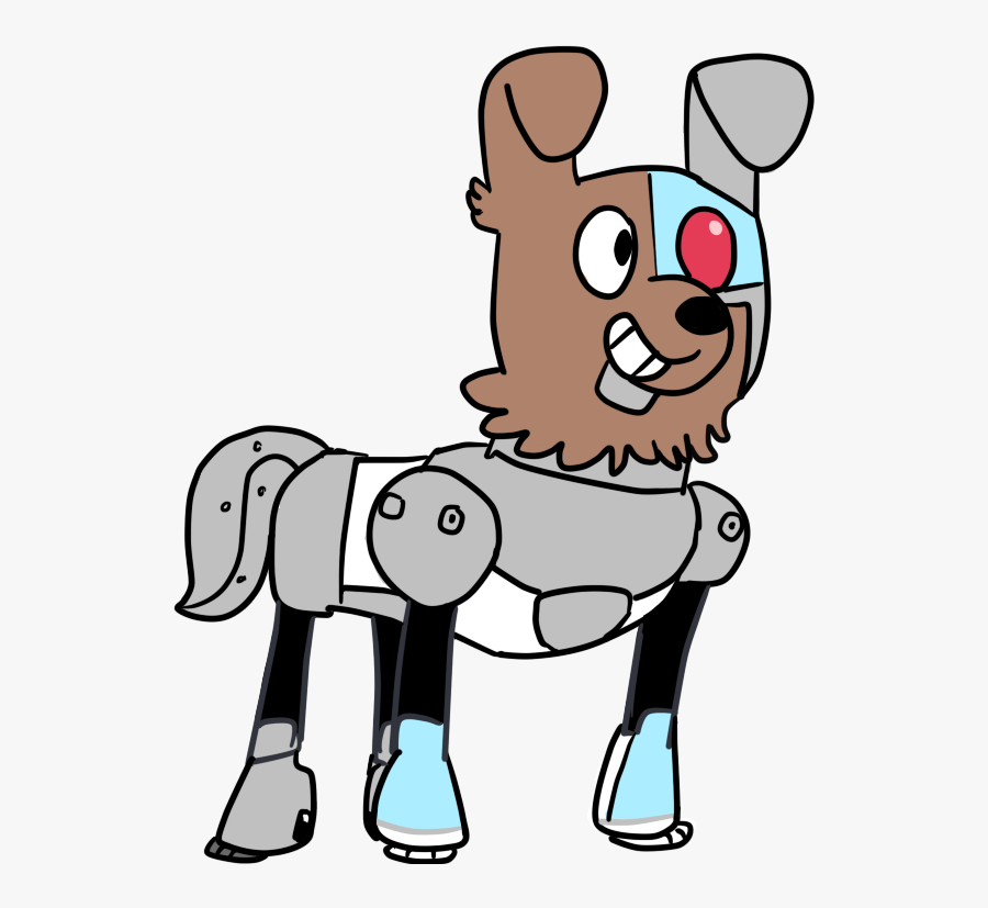 Cyborg Clipart Part - Cartoon, Transparent Clipart