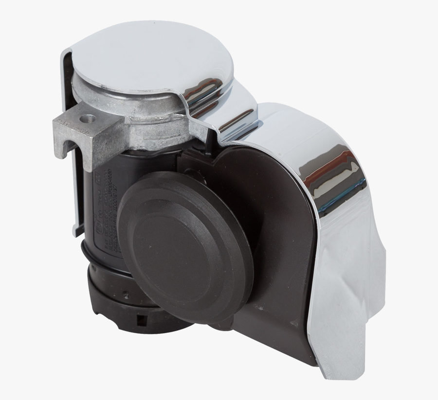 Chrome Dual-tone Motorcycle Electric Air Horn - Reflex Camera, Transparent Clipart