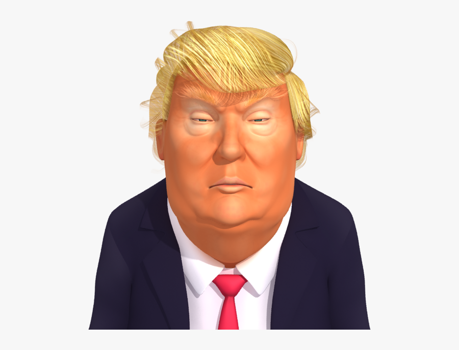 3d Cartoon Models - Donald Trump 3d Png, Transparent Clipart