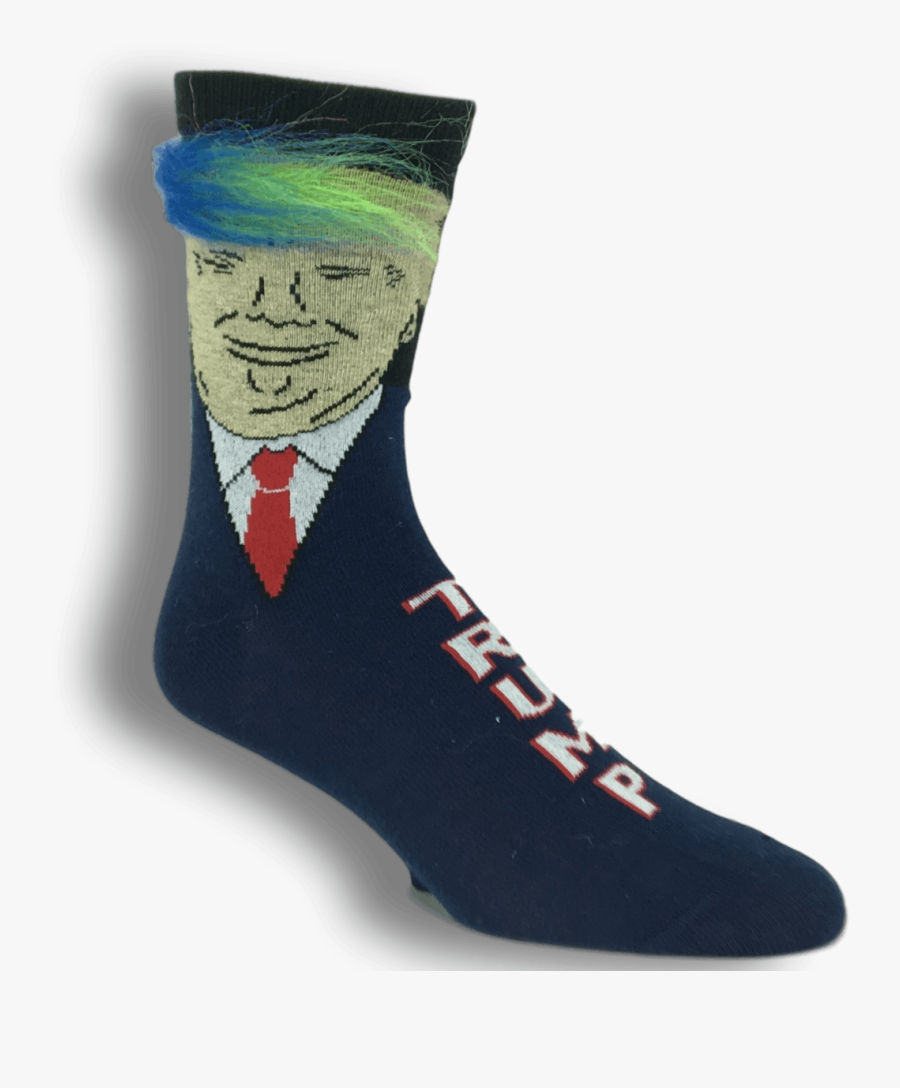 Trump Rainbow Hair Socks - Gumball Poodle, Transparent Clipart
