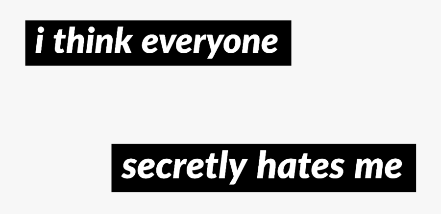 #text #sad #quote #depression #hate #black #word #white - Parallel, Transparent Clipart