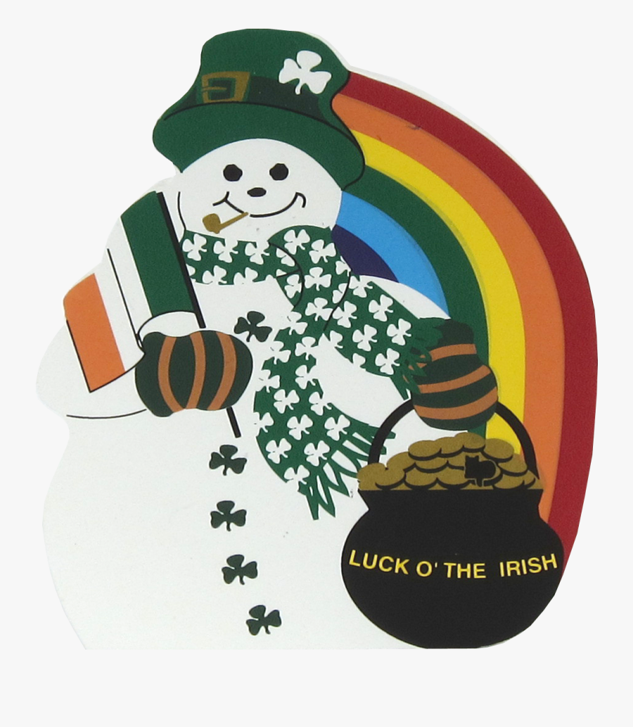 Irish Snowman, Transparent Clipart