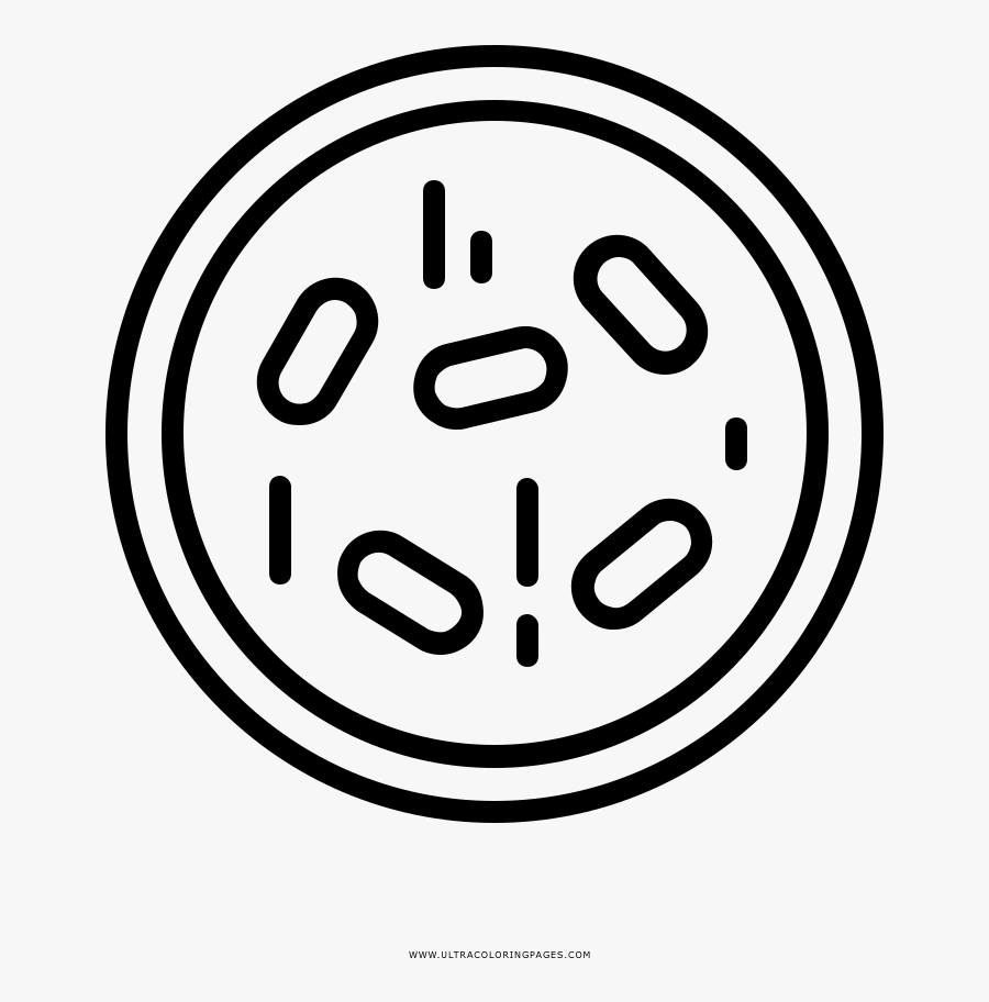 Forensic Science Coloring Page, Printable Forensic - Circle, Transparent Clipart