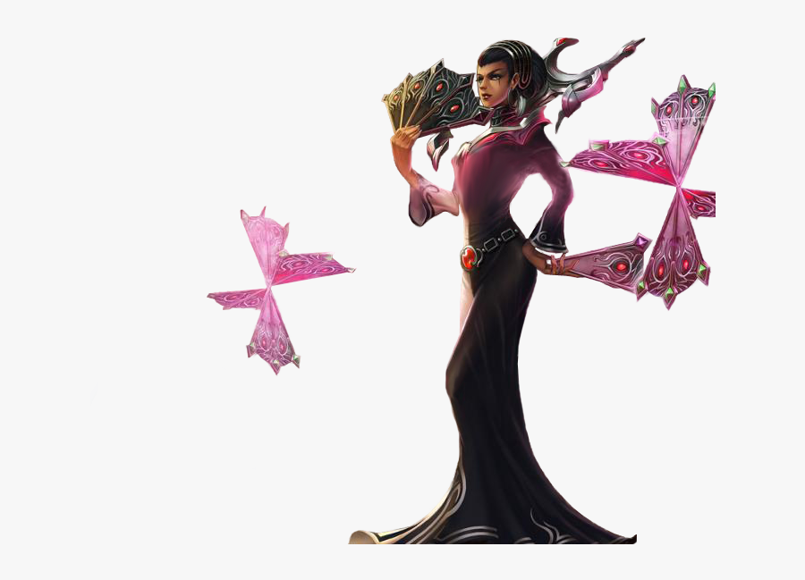 Karma Classic Old Splashart Skin Png Image - Figurine, Transparent Clipart