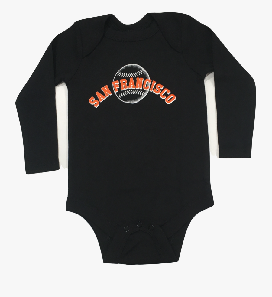 San Francisco Giants Onesie - Active Shirt, Transparent Clipart