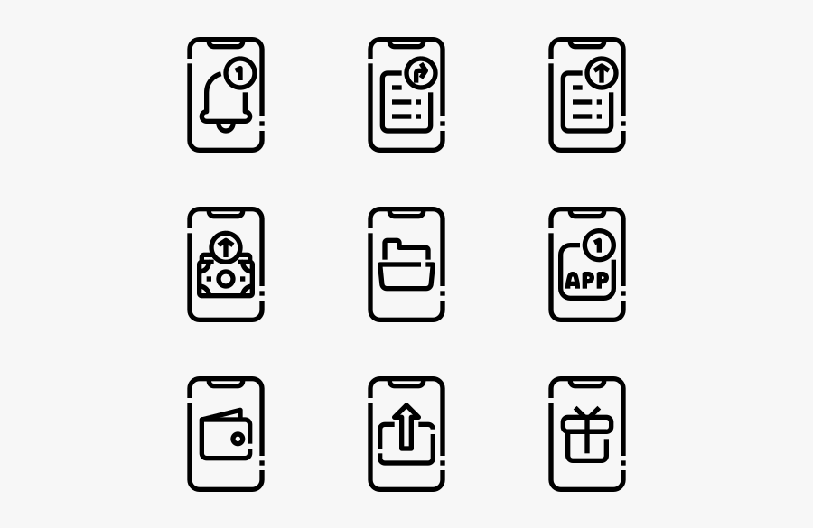 Notifications, Transparent Clipart