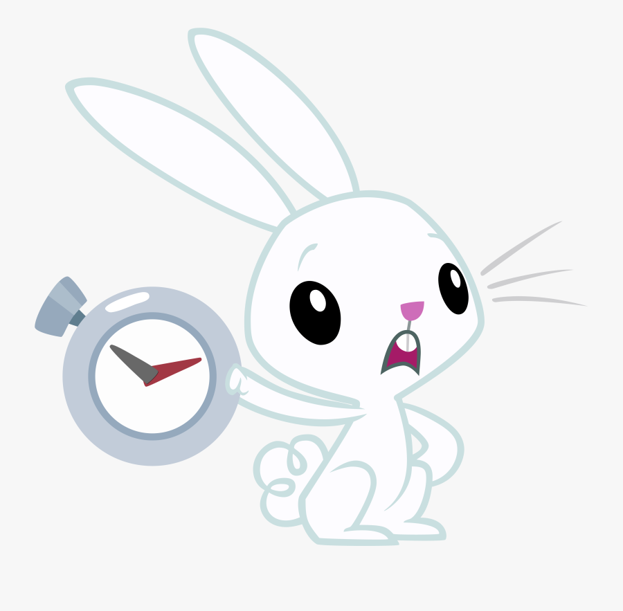 Alice In Wonderland Rabbit Clock Images For Kids - My Little Pony Friendship, Transparent Clipart