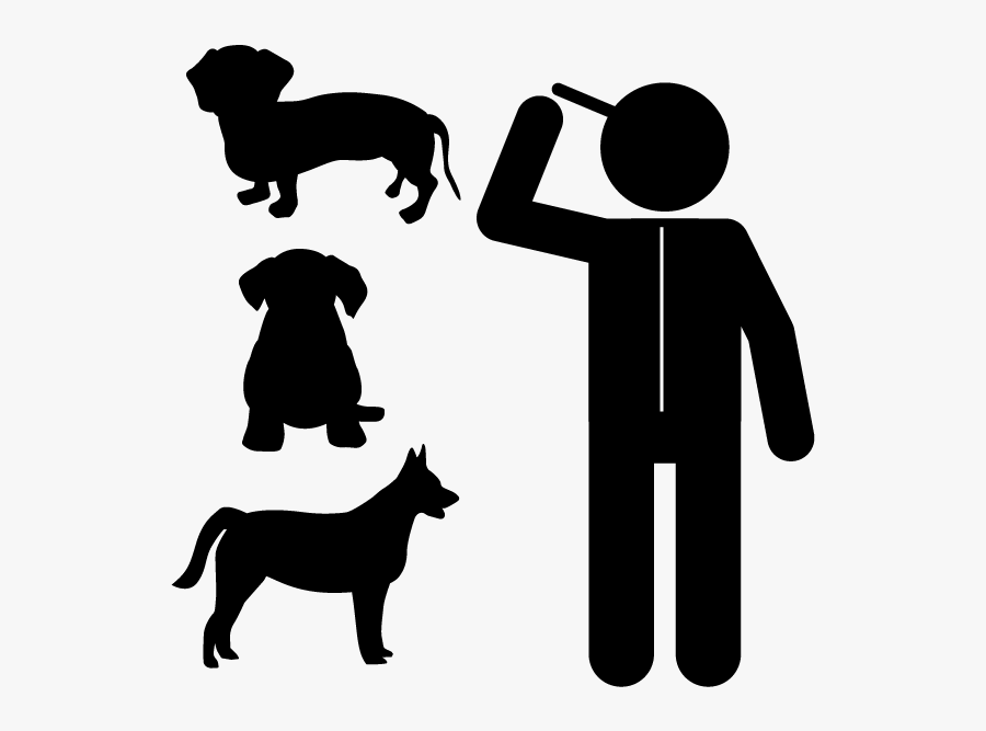 Dachshund Black And White Png, Transparent Clipart