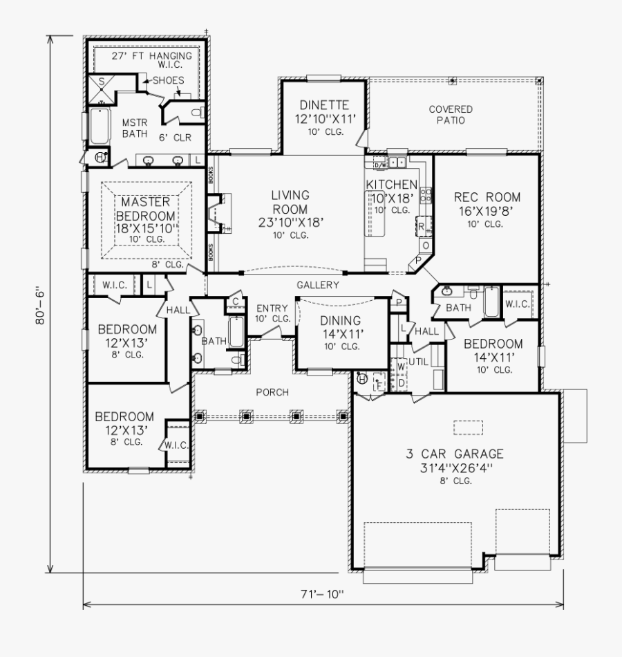 Picture Black And White Stock Floor Plan Plans Pinterest - Floor Plan, Transparent Clipart