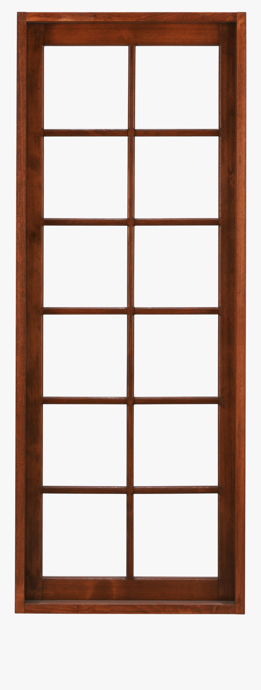 Windows Clip Wooden - Wood Window Png, Transparent Clipart