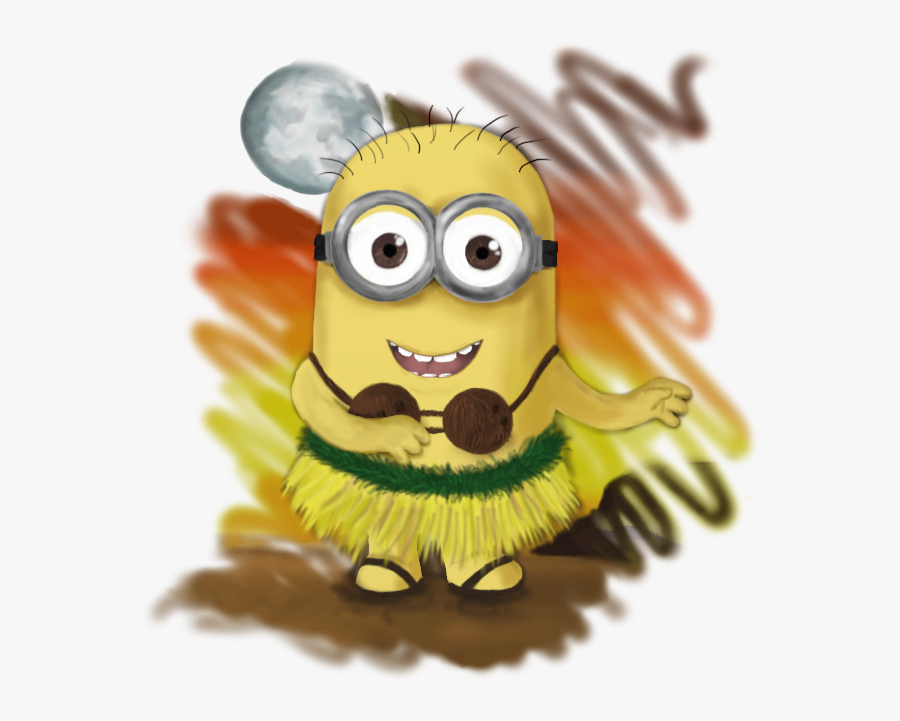 Fanart Friday Hawaii Minion - Dancing With The Stars Funny Saying, Transparent Clipart