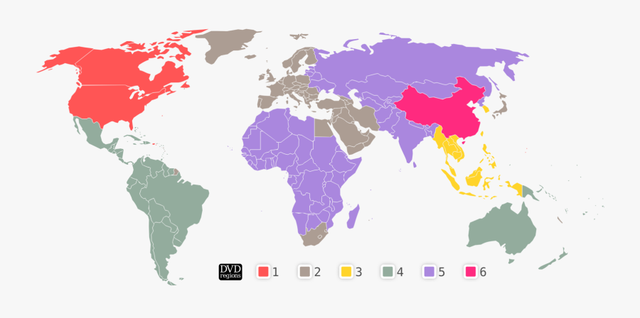 Map Of The World 1985, Transparent Clipart