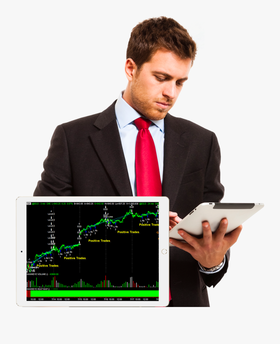 Clip Art Hawkeye Trader - Businessman Png, Transparent Clipart