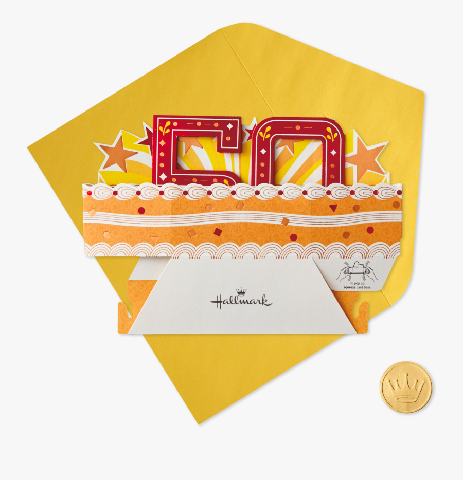 50th Birthday Png - Illustration, Transparent Clipart