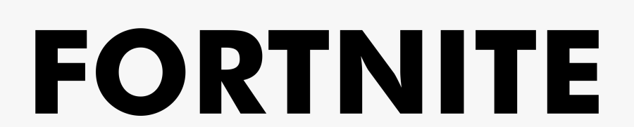 Fortnite Logo Clipart Black And White, Transparent Clipart
