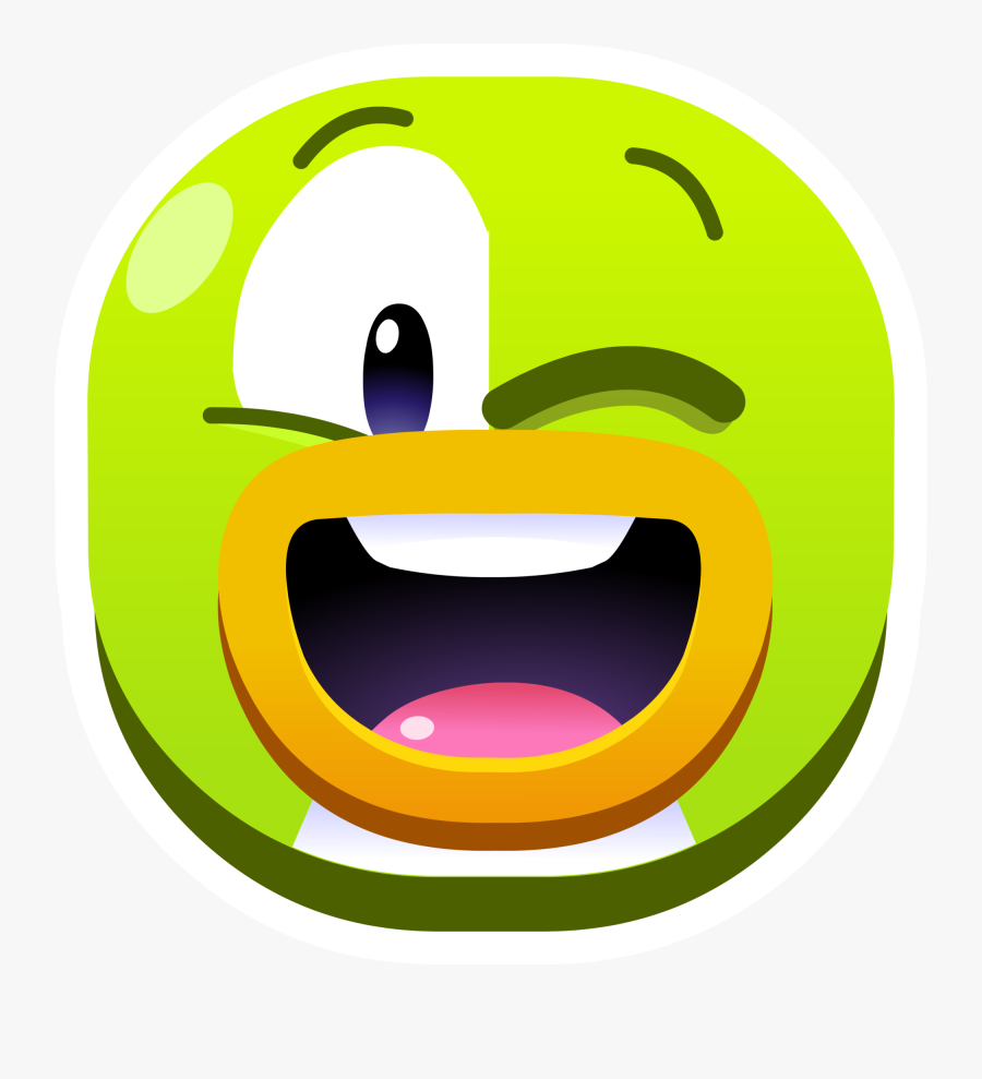 Club Penguin Wiki - Club Penguin Island Emoji, Transparent Clipart
