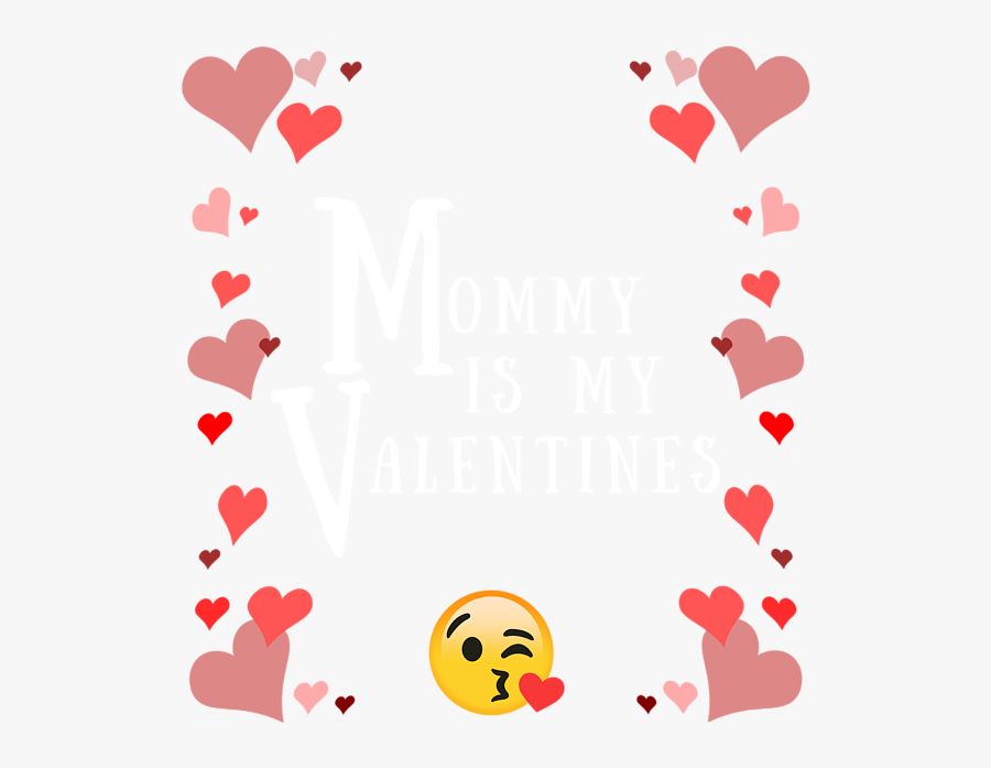 Love Heart Page Border, Transparent Clipart