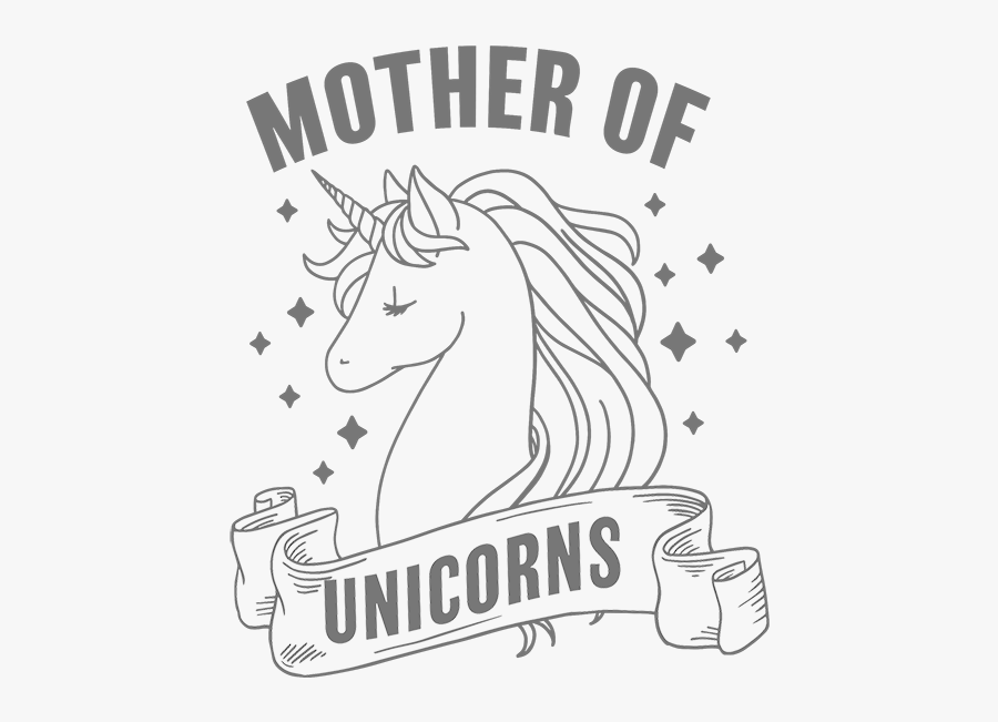 Mother Of Unicorns 2, Transparent Clipart
