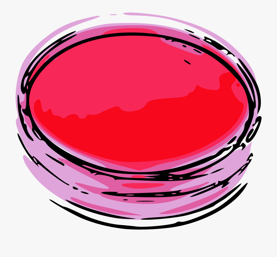 Red Ink Pad Clip Arts - Transparent Ink Pad Clipart, Transparent Clipart