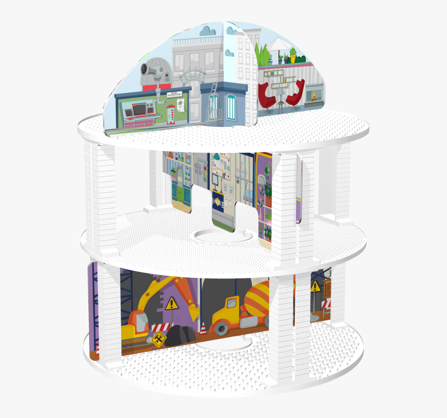 Transparent Kids Clean Up Toys Clipart - Dollhouse, Transparent Clipart