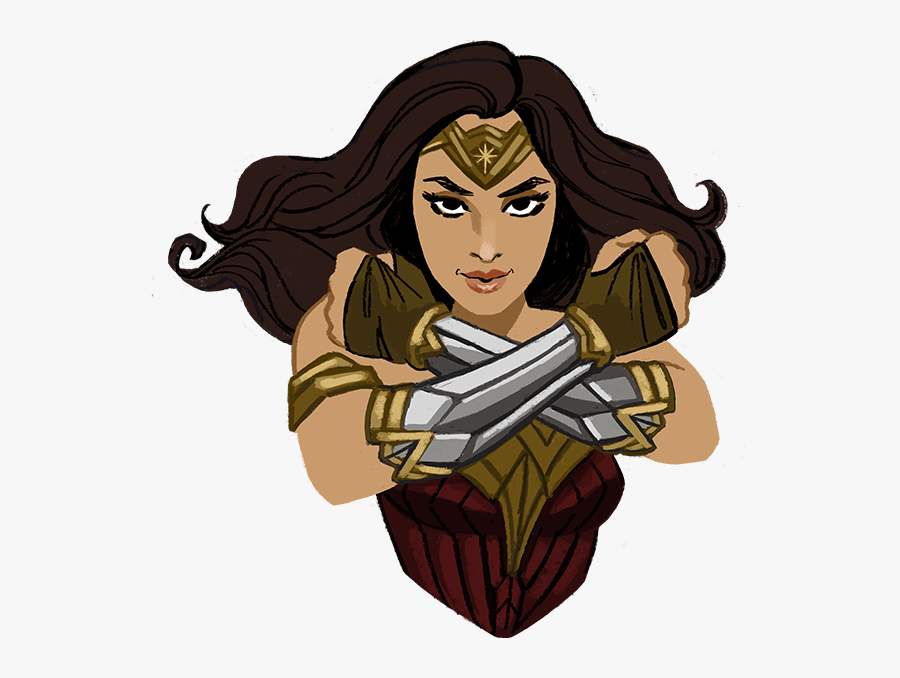 #wonder #woman #wonderwoman #sticker - Wonder Woman Transparent Stickers, Transparent Clipart