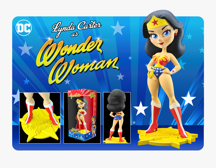 Wonder Woman Vinyl Figure Lynda Carter, Transparent Clipart