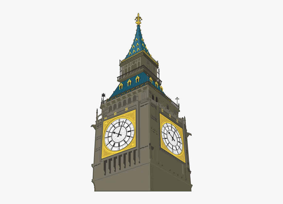 Clipart Free Library Buildings And Travel City - Big Ben, Transparent Clipart