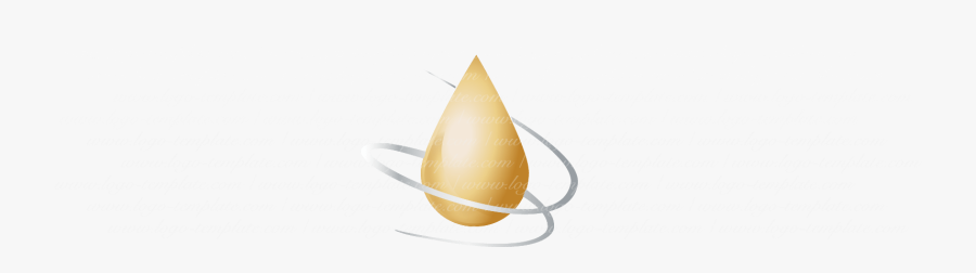 Free Logo Maker Oil Drop Logo Template - Bavarian Cream, Transparent Clipart