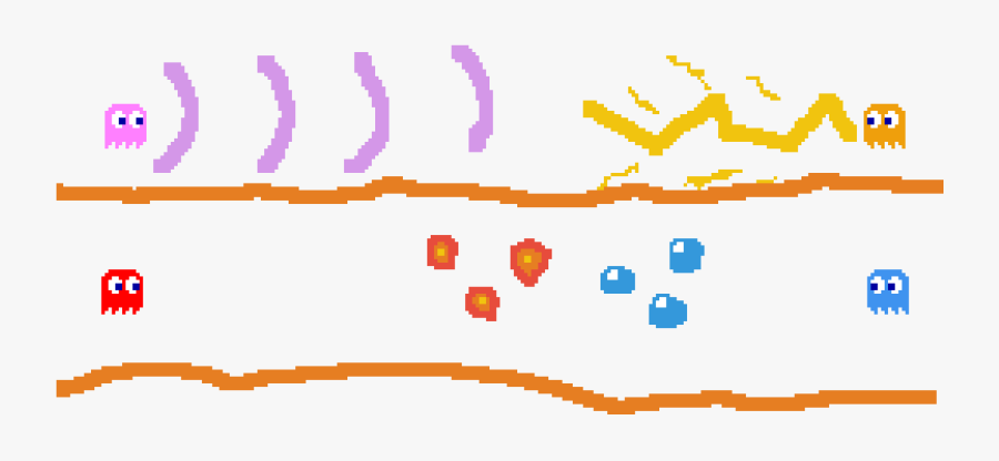 Ghost Pokemon Battle, Transparent Clipart