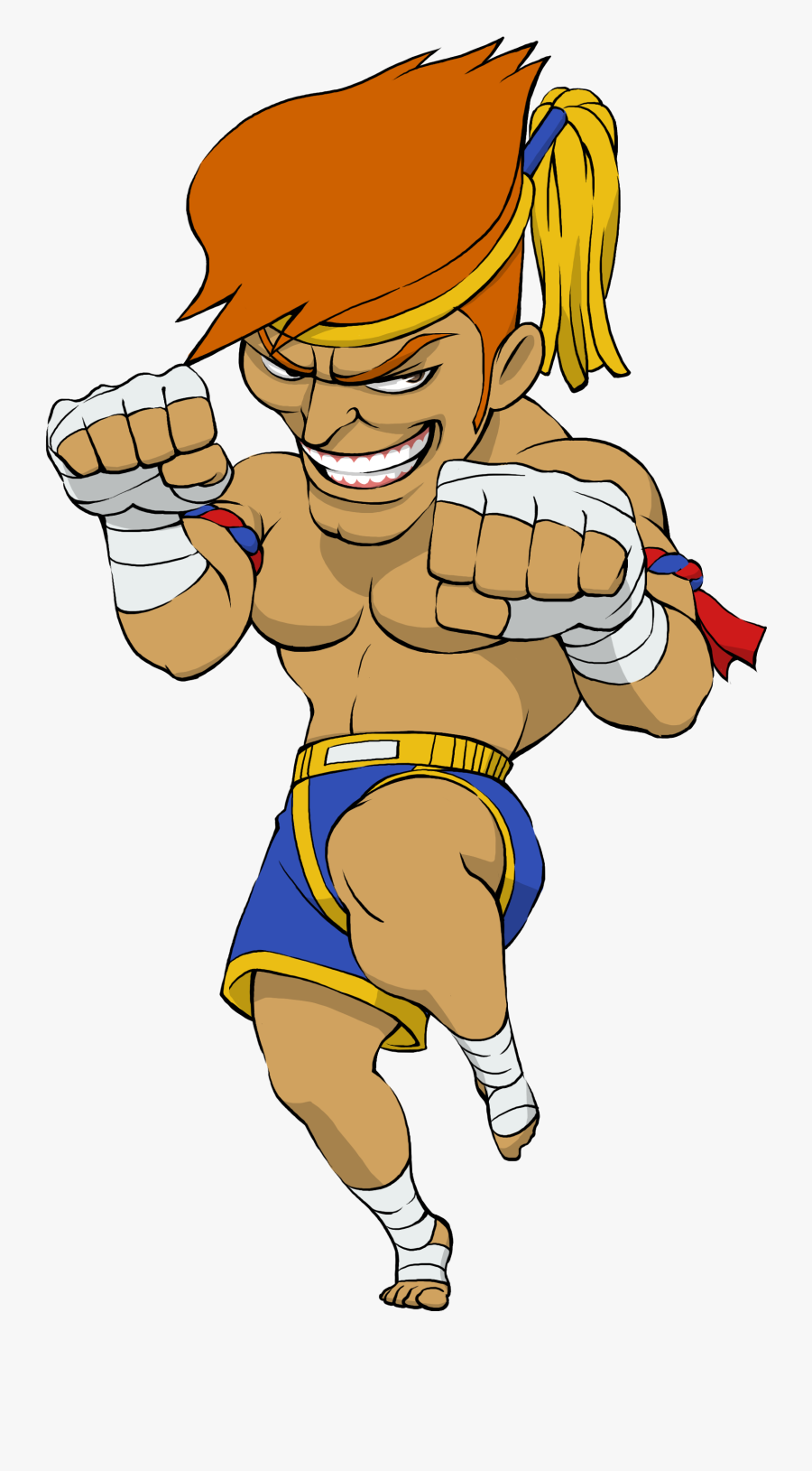 Street Fighter Chibi, Transparent Clipart