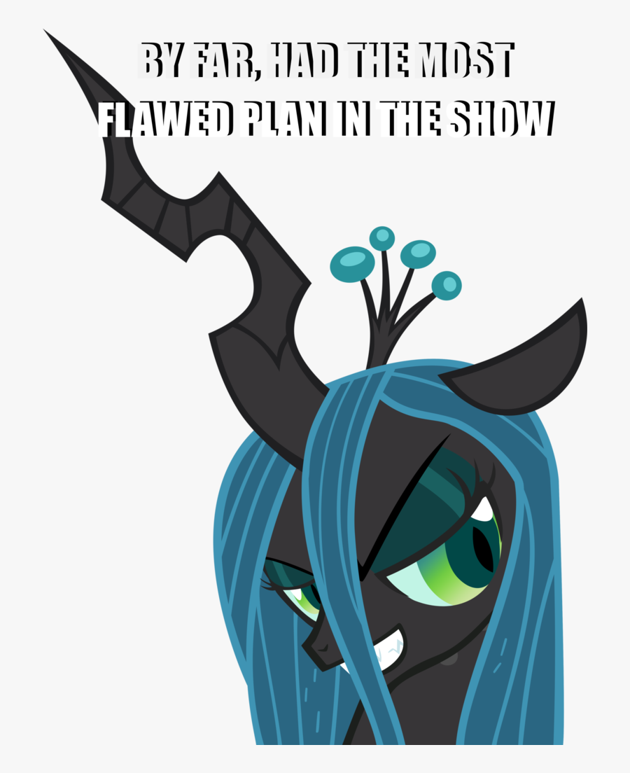 Caption, Evil Grin, Grin, Image Macro, Insult, Meme, - Mlp Queen Chrysalis Png, Transparent Clipart