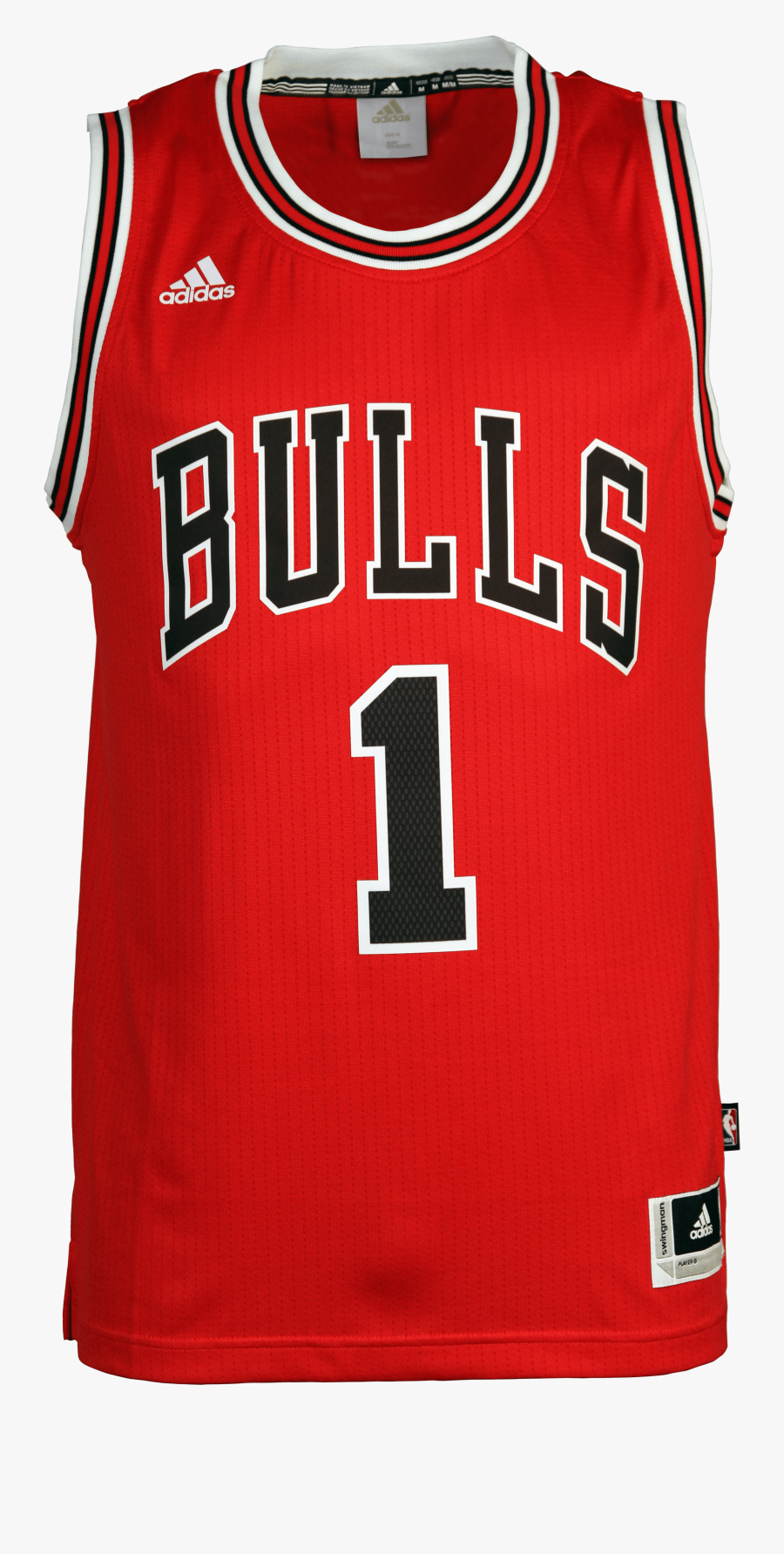 Adidas Chicago Bulls Derrick Rose Road Swingman Jersey - Zach Lavine Bulls Jersey, Transparent Clipart