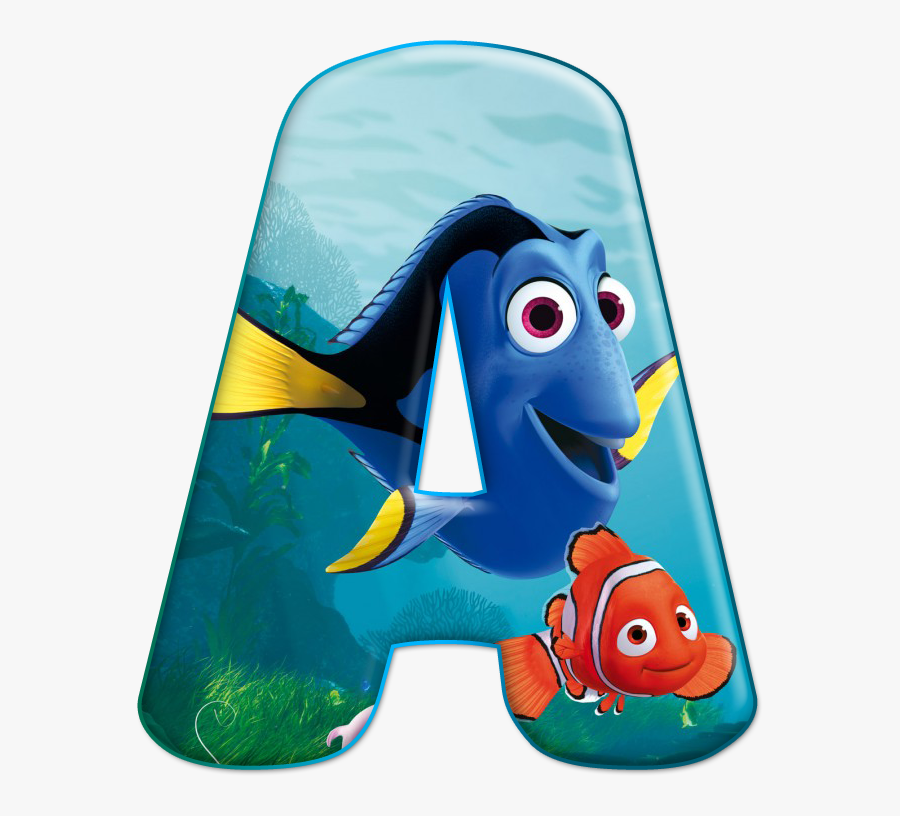 Letras Buscando A Nemo, Transparent Clipart