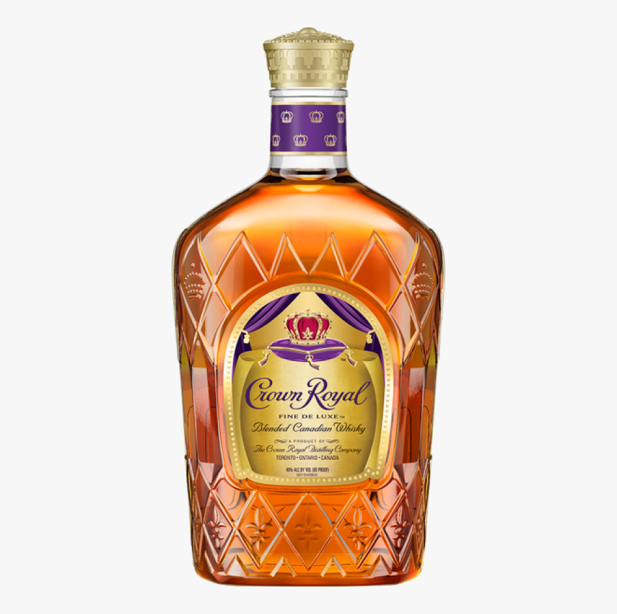 Transparent Crown Royal Bottle Clipart - Crown Royal Vanilla Handle, Transparent Clipart