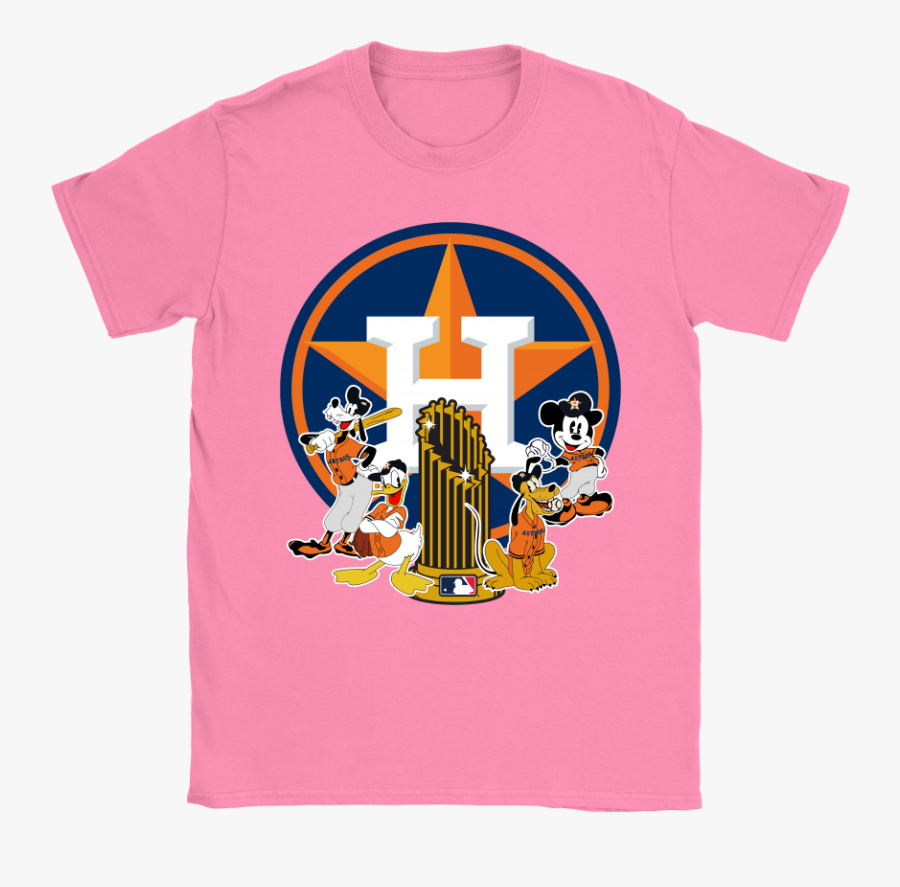 Mickey Baseball Team Champion 2017 Houston Astros World - Pink Louis Vuitton Shirt, Transparent Clipart