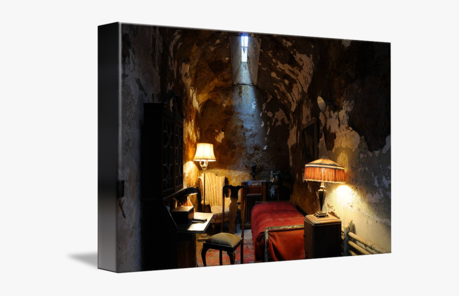 Clip Art Al Capone Jail Cell - Eastern State Penitentiary, Transparent Clipart