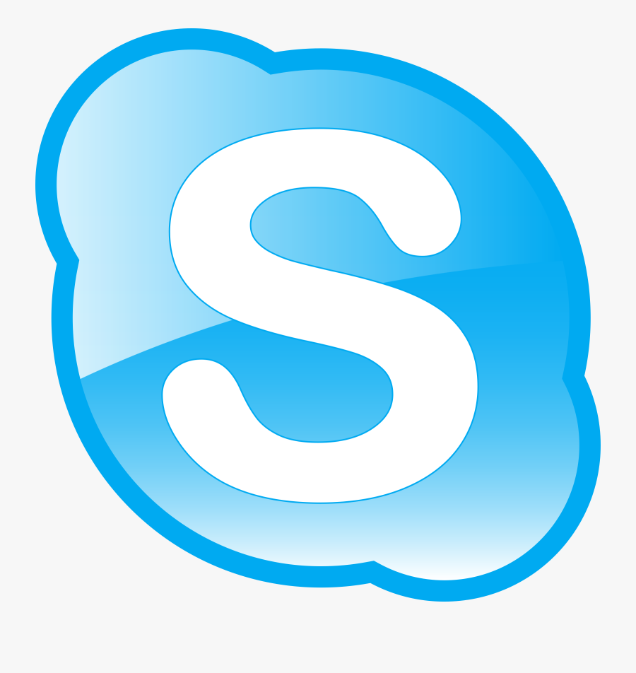 Clip Art Skype Logo Png - Skype Icon Png Transparent Background, Transparent Clipart