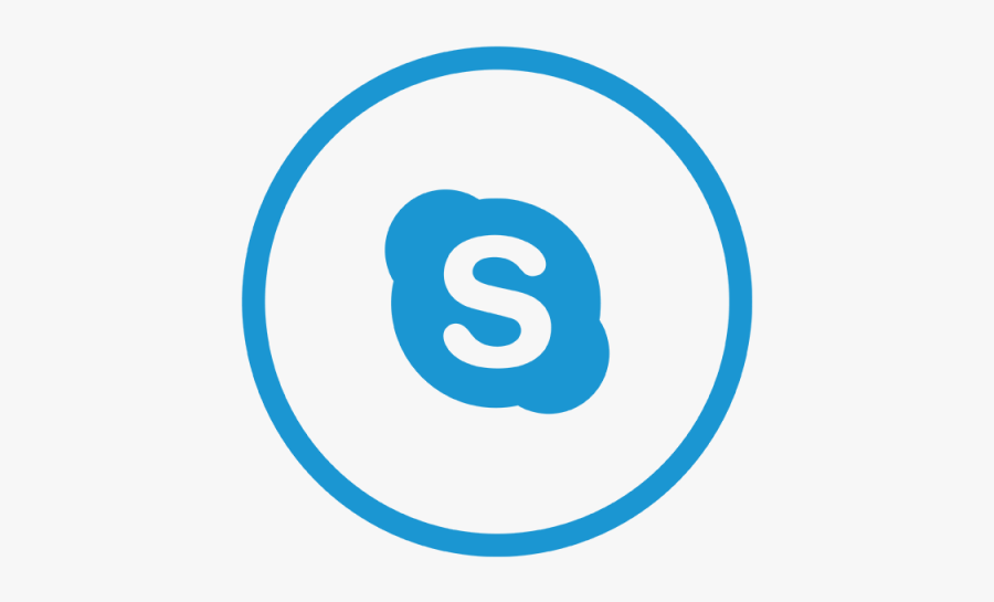 Logo Skype Computer Icons Social Media Communicatiemiddel - Logo Skype Png Transparent, Transparent Clipart