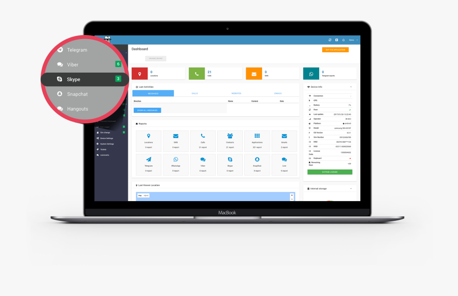 Clip Art Underspy Tracking The Service - Electronics, Transparent Clipart