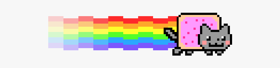 Nyan Cat Transparent Background, Transparent Clipart