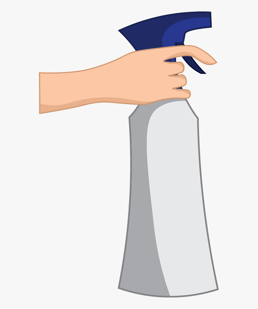 Spray Bottle Png Transparent, Transparent Clipart