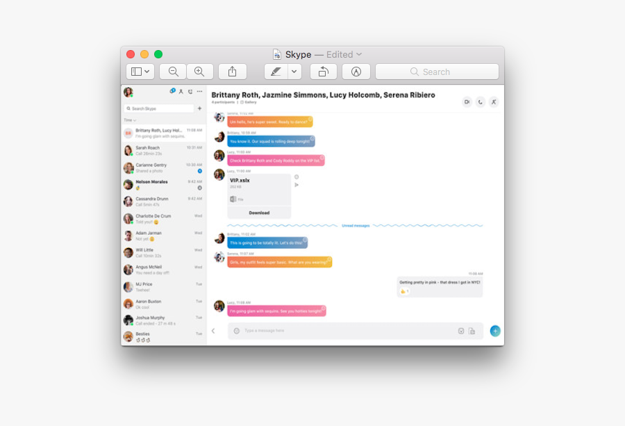 Transparent Skype Icon Png - Desktop Group Chat Design, Transparent Clipart