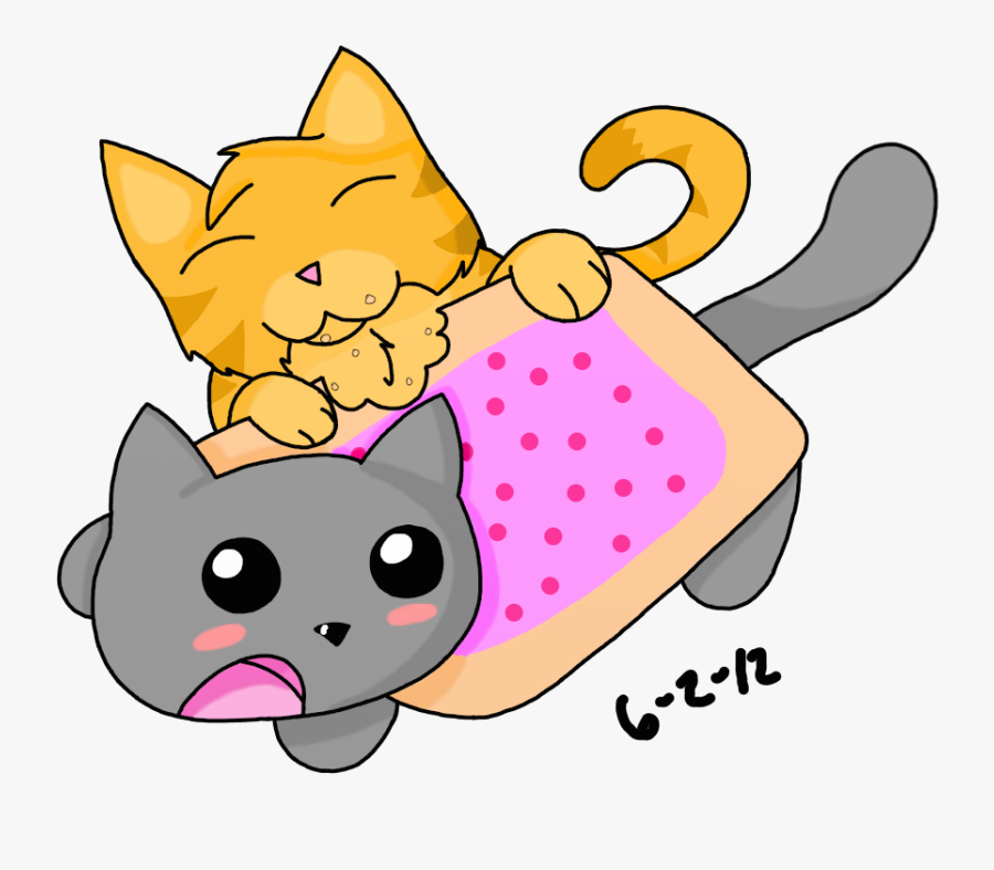 Transparent Nyan Cat Png - Cat, Transparent Clipart